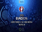 Bóng đá - (Infographic) Tổng quan Euro - Bảng D: TBN gian nan giữ ngai vàng