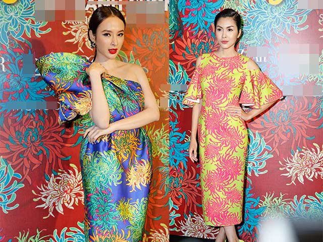 Thời trang - Tăng Thanh Hà, Angela Phương Trinh đọ sắc đẹp lộng lẫy
