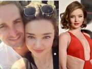 Người mẫu - Hoa hậu - Miranda Kerr âu yếm mừng sinh nhật người tình đại gia