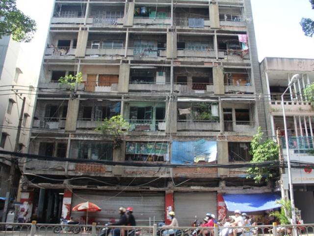 Tài chính - Bất động sản - Nguy hiểm trong những chung cư cũ ở TP.HCM