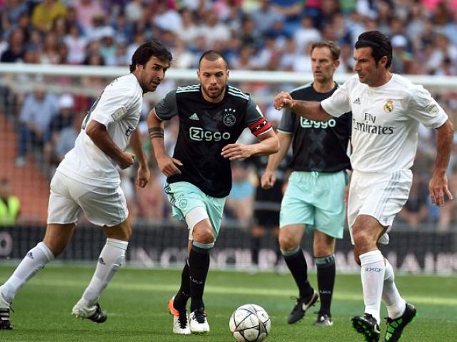 Bóng đá - Figo, Raul “nhảy múa” cùng đội huyền thoại Real