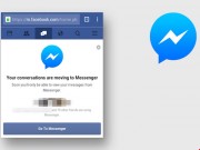 Công nghệ thông tin - Facebook sắp loại bỏ tính năng chat trên trình duyệt di động