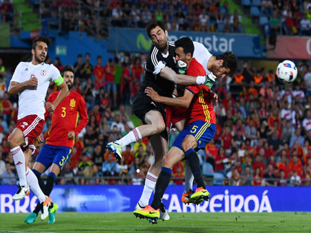 Bóng đá - Tây Ban Nha - Georgia: Cú sốc trước ngày lên đường