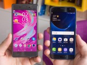 Dế sắp ra lò - Sony Xperia X đối đầu Galaxy S7: Không cân sức