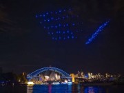 Công nghệ thông tin - Bầu trời Sydney rực sáng với 100 thiết bị bay