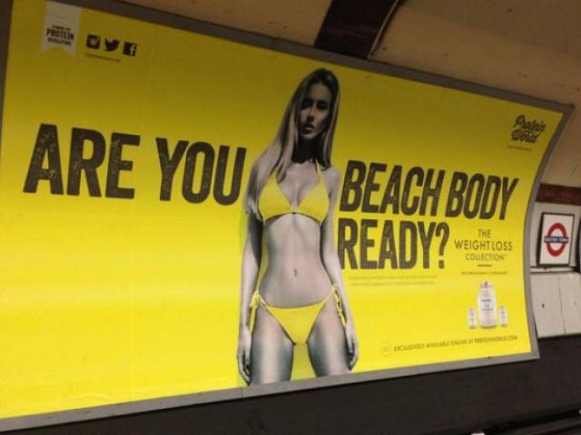 Thế giới - London: Cấm tiệt biển quảng cáo khiến người xem xấu hổ