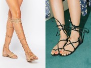 Thời trang - Lợi bất cập hại của sandal buộc dây