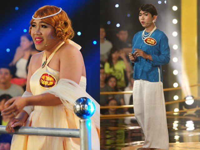 Ca nhạc - MTV - Những màn giả gái bá đạo ở "Đấu trường tiếu lâm"