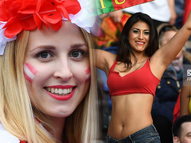 Thời trang - Fan nữ Áo - Bồ vừa trẻ vừa sexy "rung chuyển" khán đài