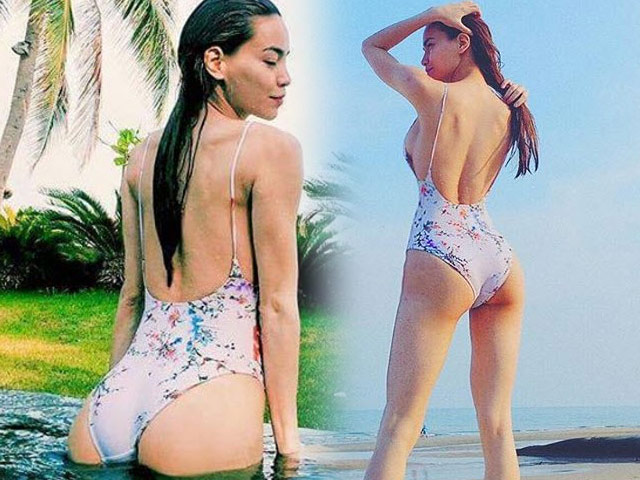 Bí quyết mặc đẹp - Hồ Ngọc Hà bất ngờ tung ảnh áo tắm "nóng rẫy tay"