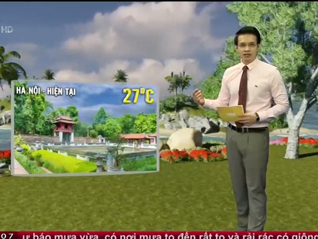 Tin tức trong ngày - Dự báo thời tiết VTV 24/6: Áp thấp nhiệt đới trên Biển Đông mạnh lên