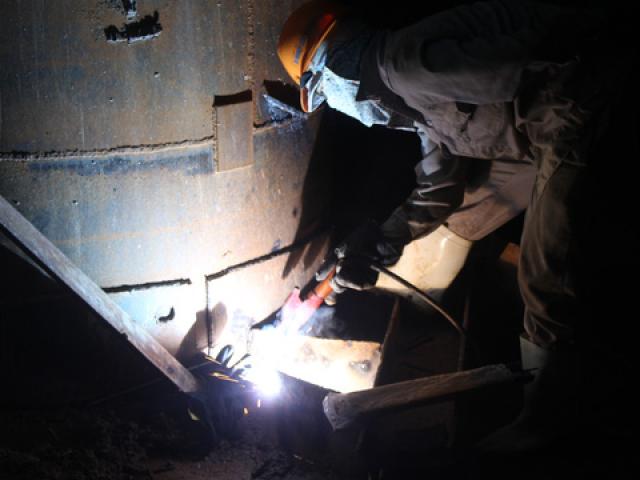 Tin tức trong ngày - Đêm trên công trường cầu Ghềnh