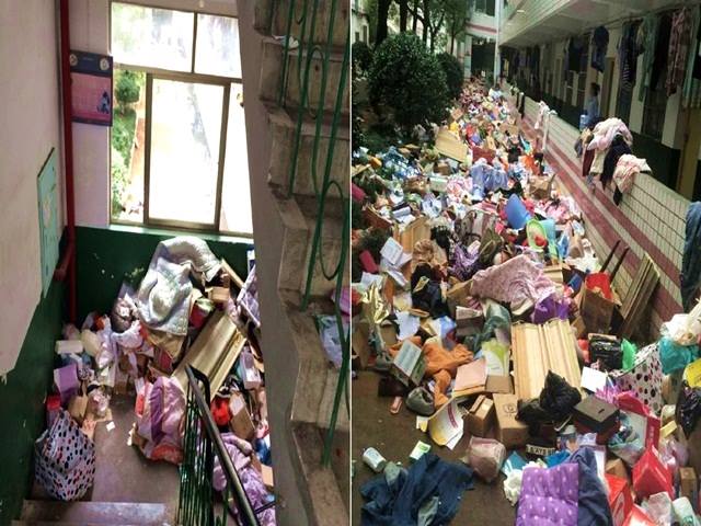 Bạn trẻ - Cuộc sống - Kinh hoàng KTX bẩn "không lối thoát" của sinh viên TQ