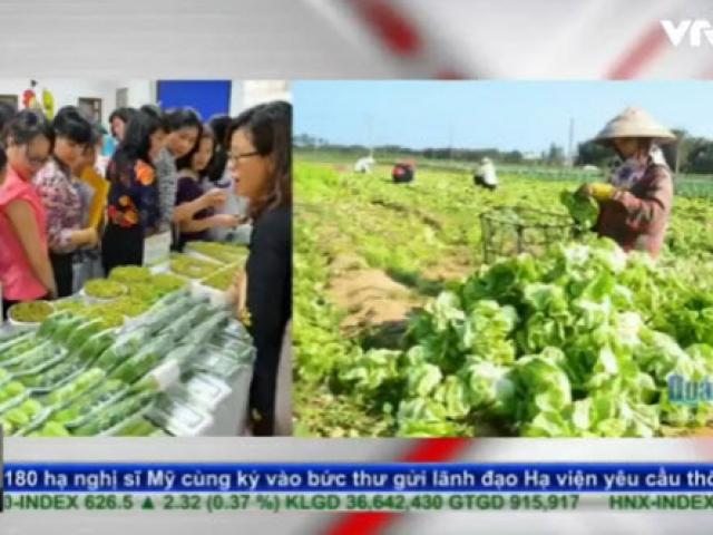 Thị trường - Tiêu dùng - Thực phẩm sạch: Nơi xếp hàng dài, chỗ lại ế ẩm