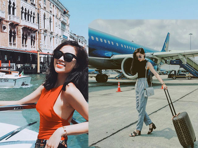 Người mẫu - Hoa hậu - Hoa hậu Kỳ Duyên diện đồ sành điệu đi du lịch