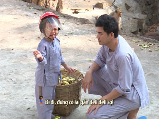 Phim - Các bé òa khóc vì bị khỉ tấn công trong "Bố ơi mình đi đâu thế"