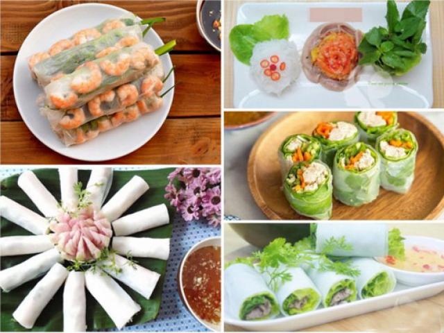 Ẩm thực - Đừng bỏ qua 5 món cuốn siêu mát này vào ngày nắng nóng