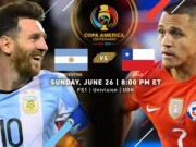 Bóng đá - Argentina – Chile: “Trận đấu cuộc đời” của Messi (Chung kết Copa America)