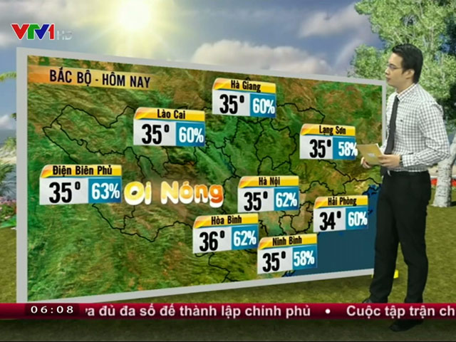 Tin tức trong ngày - Dự báo thời tiết VTV 27/6: Tây Nguyên đề phòng lũ quét