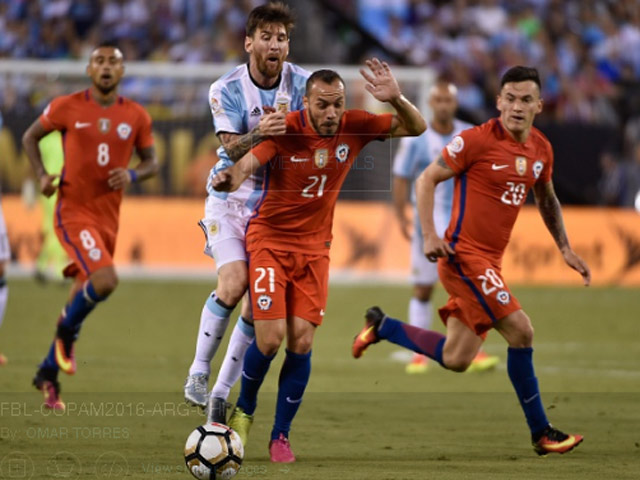 Bóng đá - Argentina - Chile: Nỗi đau luân lưu (CK Copa America)