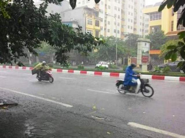 Tin tức trong ngày - Đầu tuần, áp thấp nhiệt đới gây mưa dông trên diện rộng