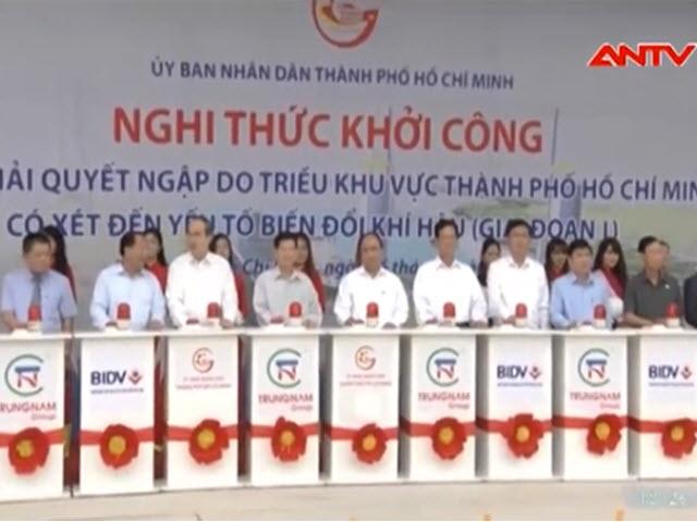 Video An ninh - TP.HCM khởi công “siêu dự án” chống ngập 10.000 tỉ đồng