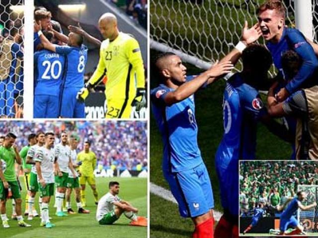 Bóng đá - Ảnh đẹp Euro 27/6: Hú hồn chủ nhà Pháp