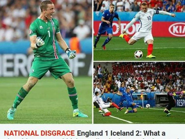 Bóng đá - Thua sốc Iceland, ĐT Anh bị gọi là "nỗi nhục quốc gia"