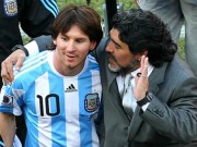 Bóng đá - Tổng thống &amp; Maradona xin Messi đừng bỏ ĐT Argentina