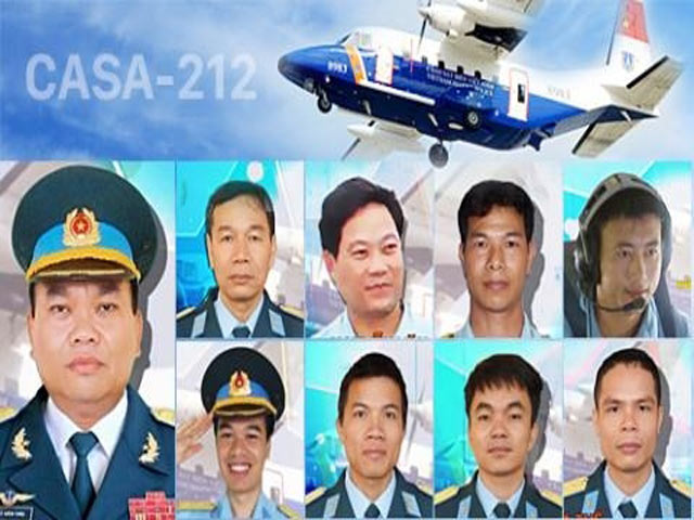 Ngày 30/6, tổ chức tang lễ 9 thành viên tổ bay CASA 212