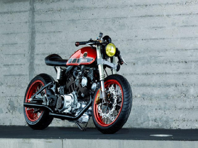 Thế giới xe - Yamaha TR1 Cafe Racer Roland đậm chất ngầu