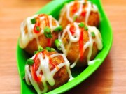 Ẩm thực - Cách làm bánh bạch tuộc Takoyaki “nhìn thôi đã thèm”