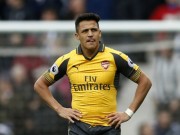 Bóng đá - Tin HOT bóng đá tối 1/4: Sanchez lười chạy số 1 Premier League