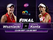 Thể thao - Konta - Wozniacki: Giật cúp lịch sử (CK đơn nữ Miami)