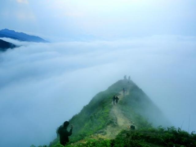 Du lịch - Săn mây trên 'lưng khủng long' Tà Xùa