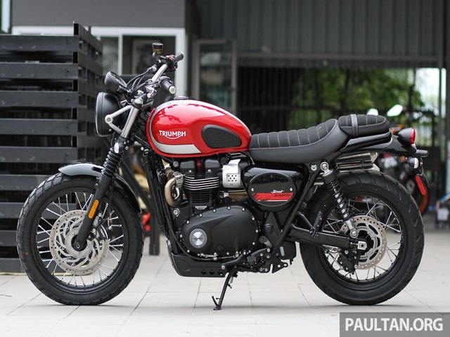 Thế giới xe - Triumph Street Scrambler 2017: Đích đến cho những chàng trai mê "bụi"