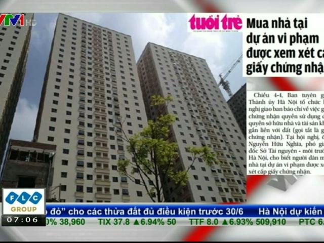 Tài chính - Bất động sản - Mua nhà tại dự án vi phạm được xem xét cấp giấy chứng nhận