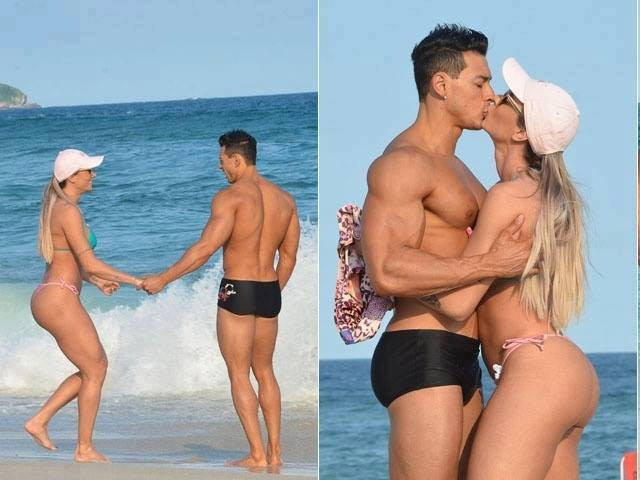 Bí quyết làm đẹp - "Ghen đến chết" với cặp hot boy, hot girl phòng gym