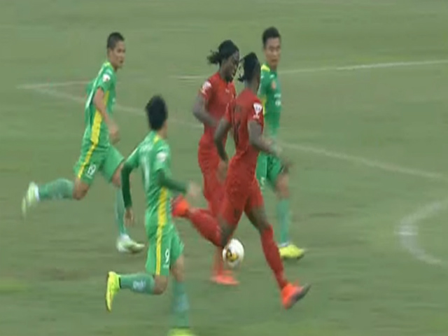 Bóng đá - Hải Phòng - Cần Thơ: "Bùng cháy" 2 bàn thắng cuối trận