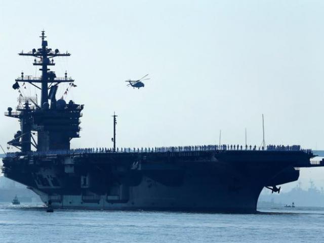 Thế giới - Mỹ điều đội tàu sân bay tới bán đảo Triều Tiên
