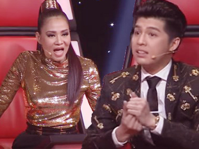 Ca nhạc - MTV - Noo Phước Thịnh "tái mặt" vì bị Thu Minh chê bai trên ghế nóng