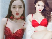 Bí quyết mặc đẹp - Hương Giang Idol diện đầm đỏ khoét sâu khoe da trắng sứ &quot;đốt mắt&quot;