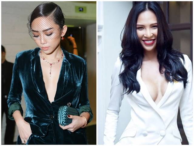 Thời trang - Tóc Tiên, Minh Triệu chất chơi với phong cách menswear gợi cảm