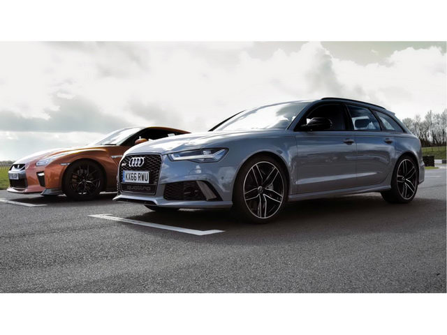 Ô tô - "Xe gia đình" đánh bại Nissan GT-R khi đua drag