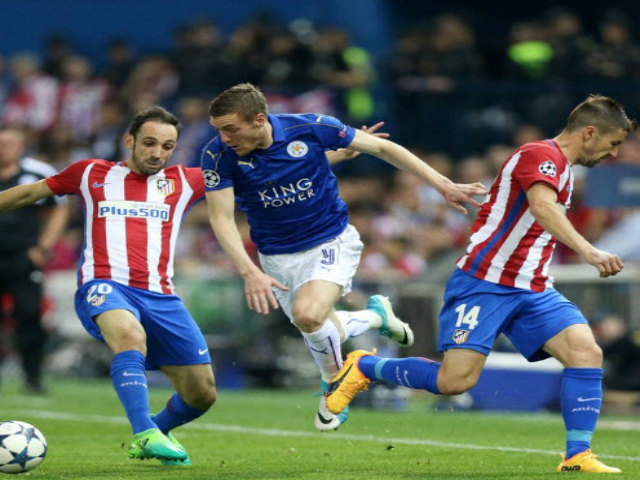 Atletico Madrid - Leicester: Quả 11m gây tranh cãi