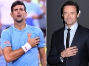 Thể thao - Cực nóng: Djokovic khiêu chiến &quot;Người sói&quot; Hugh Jackman