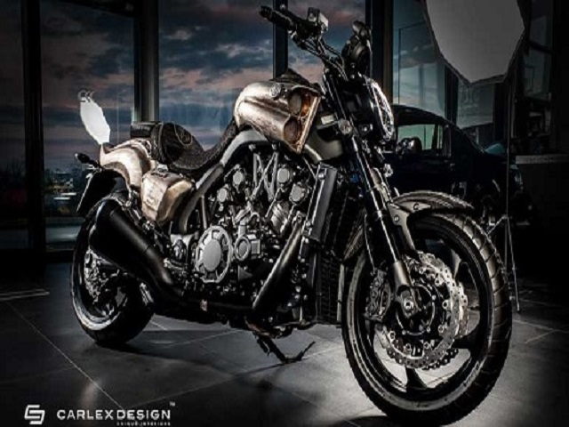 Thế giới xe - Yamaha SteamPunk V-Max 1700 độ da quá "khủng"