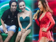 Người mẫu - Hoa hậu - Ronaldinho &quot;lơ&quot; Thủy Tiên, &quot;mê mẩn&quot; nữ MC Việt mặc siêu ngắn