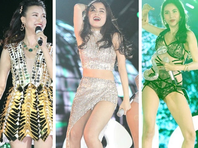 Người mẫu - Hoa hậu - Gặp Ronaldinho, Hoàng Thùy Linh cũng quá "bốc lửa"