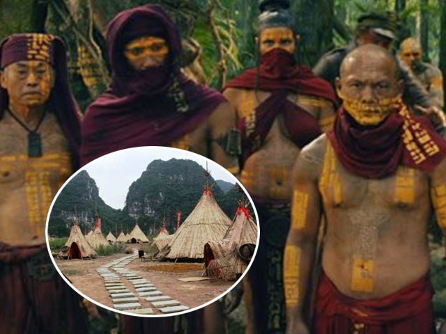 Phim - "Sờ tận tay" làng thổ dân Ninh Bình trong phim "Kong"